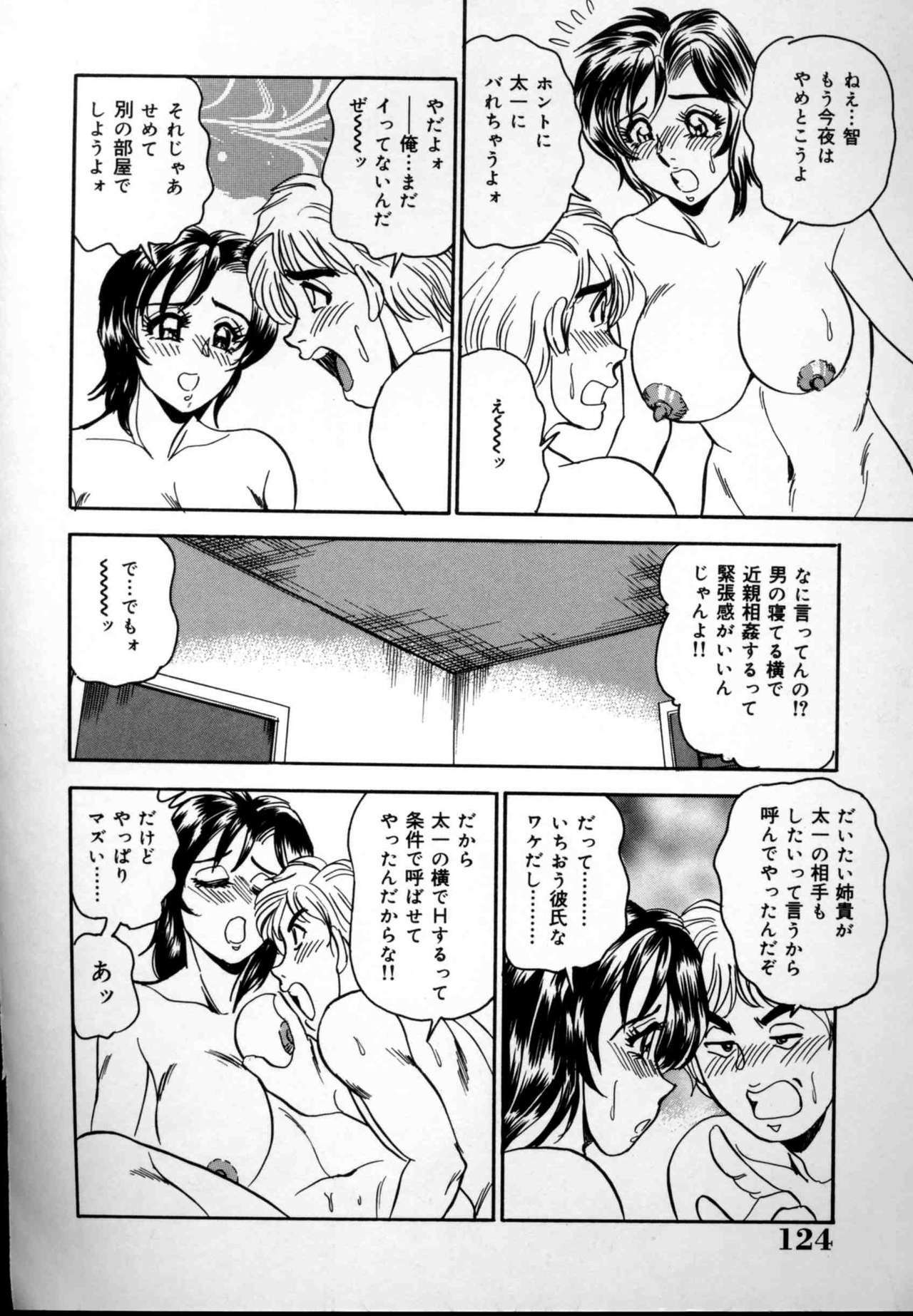 [Tsukushino Makoto] Kinshin Mesudorei Ane Otouto page 125 full