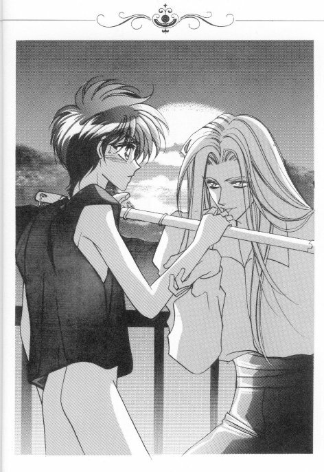 ONE SIDE WING (Escaflowne) [Allen X Van - Folken X Van] YAOI page 10 full