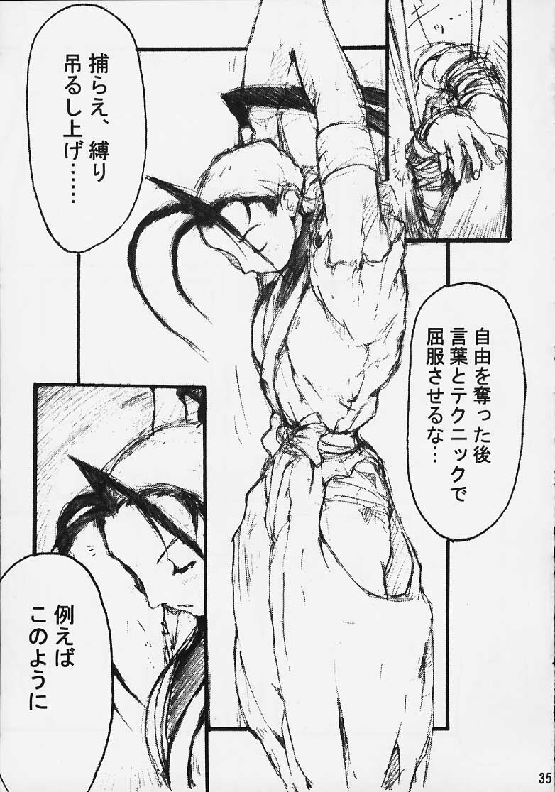 [OVER FLOWS] CAPsure COMic (Street Fighter) page 33 full