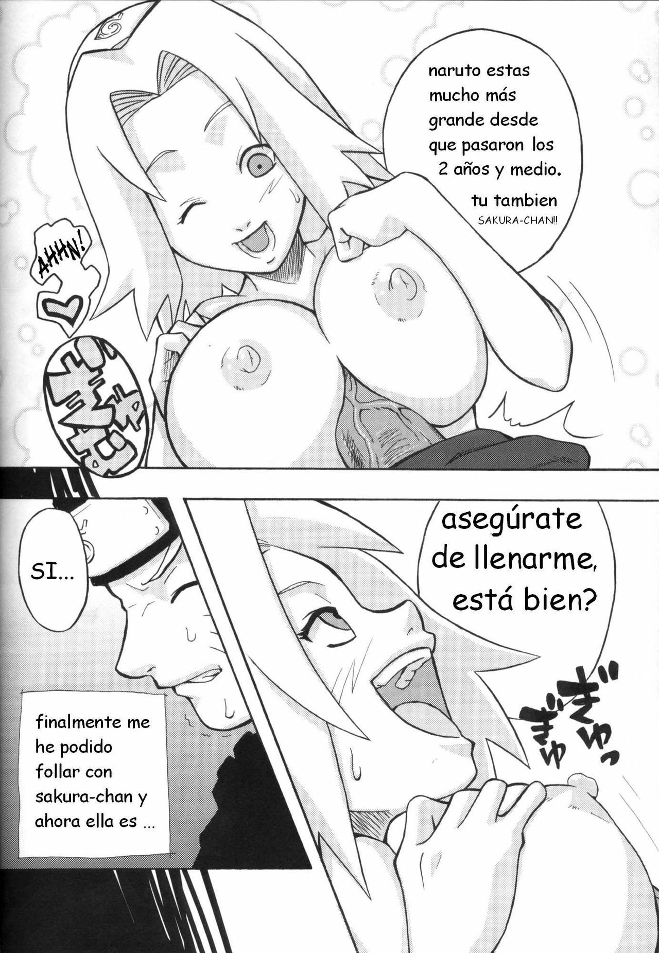(C70) [Karakishi Youhei-dan Shinga (Kanenomori Sentarou, Sahara Wataru)] Toushatei (Naruto) [Spanish] [Iori1600] page 5 full