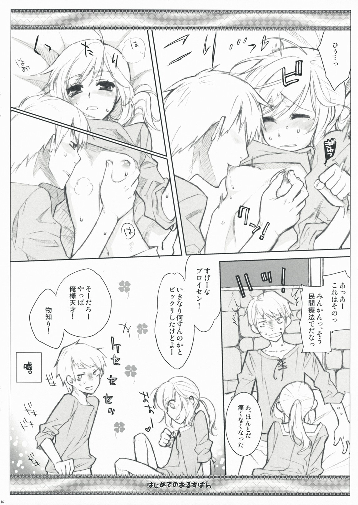 (C76) [VM500 (Kome)] Hajimete no Orosuban (Axis Powers Hetalia) page 14 full