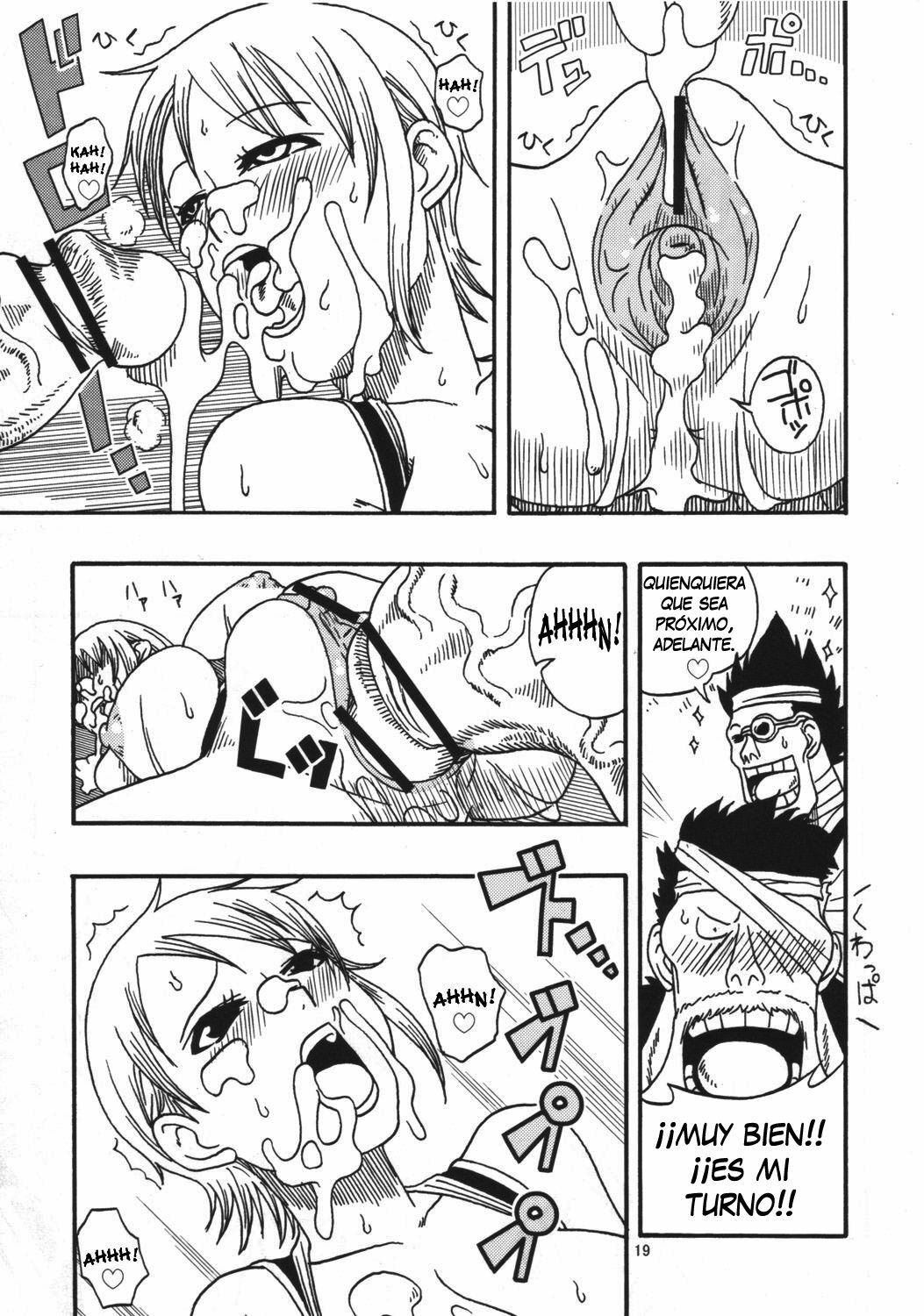 (C69) [ACID-HEAD (Murata.)] Nami no Koukai Nisshi Special 4 (One Piece) [Spanish] [Bloodhunter] page 20 full