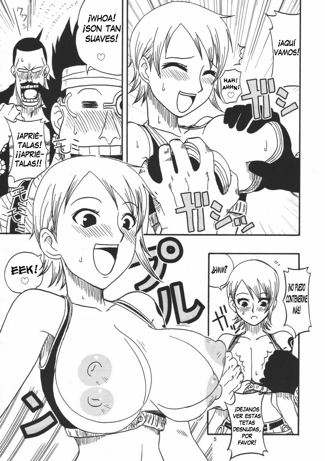 (C69) [ACID-HEAD (Murata.)] Nami no Koukai Nisshi Special 4 (One Piece) [Spanish] [Bloodhunter] page 6 full