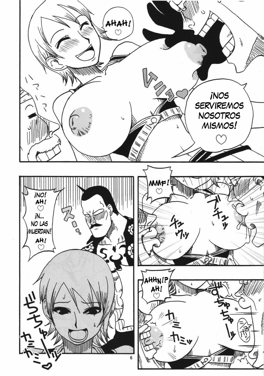 (C69) [ACID-HEAD (Murata.)] Nami no Koukai Nisshi Special 4 (One Piece) [Spanish] [Bloodhunter] page 7 full