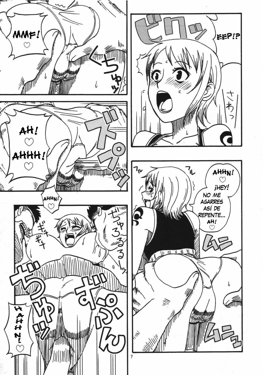 (C69) [ACID-HEAD (Murata.)] Nami no Koukai Nisshi Special 4 (One Piece) [Spanish] [Bloodhunter] page 8 full
