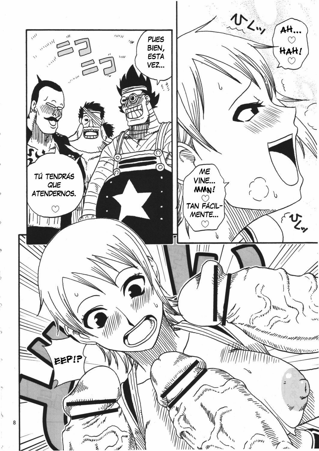 (C69) [ACID-HEAD (Murata.)] Nami no Koukai Nisshi Special 4 (One Piece) [Spanish] [Bloodhunter] page 9 full