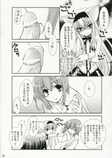 (C70) [CHAGASHISAIBAN (Yamabuki Mook)] ROOM (Yokubari Saboten) - page 24
