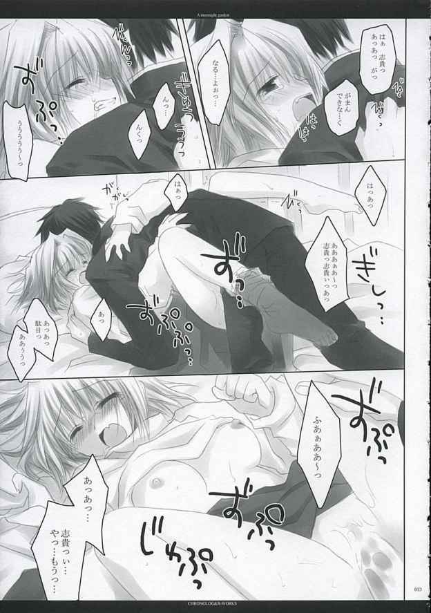 [CHRONOLOG, R-Works] A moonlit garden (Tsukihime,Fate/Stay Night) page 12 full
