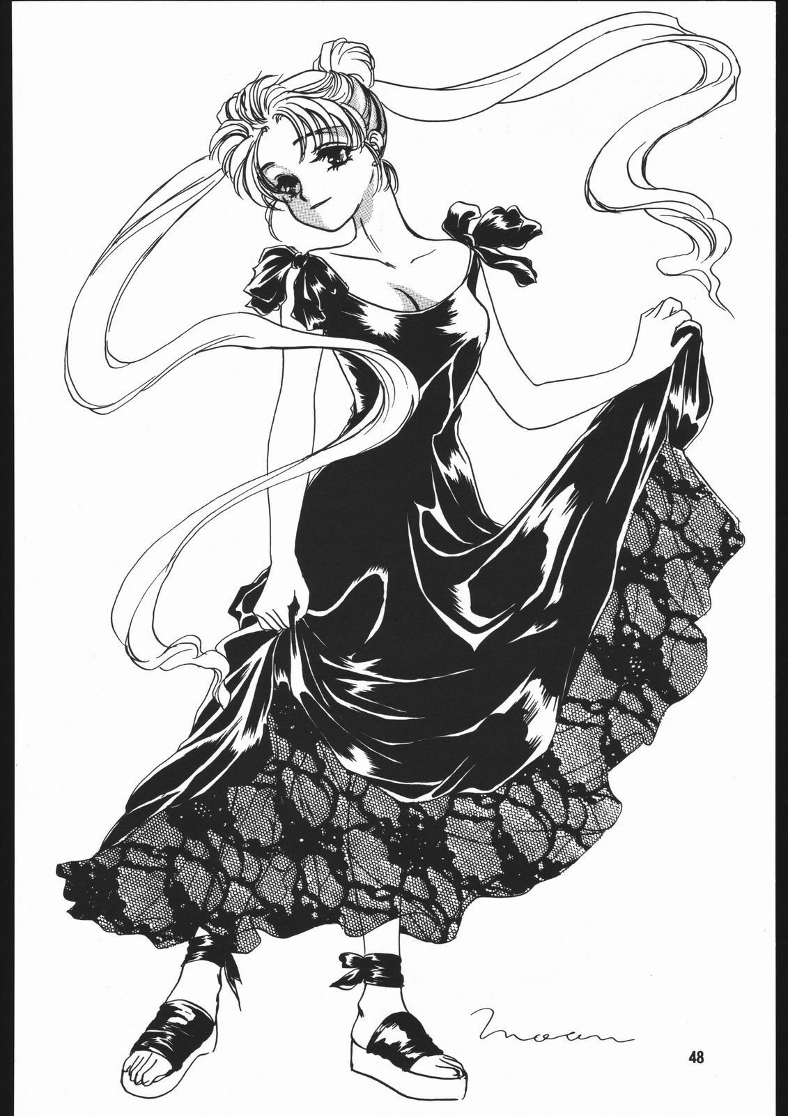 (C49) [Chimeishou (Ami Hideto)] Seirei Yakyoku Chuukan - Rosenfeld V (Bishoujo Senshi Sailor Moon) page 49 full