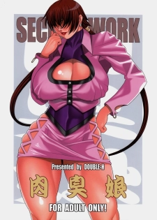 (C74) [DOUBLE-H (Honjou Hideaki)] Nikushuu Musume SECRET WORK (The King of Fighters)