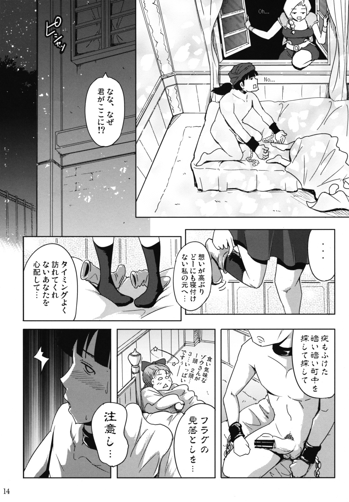 (COMIC1☆3) [Sato Samitt (Satomi Sato)] Kessen Zenya (Dragon Quest V) page 13 full