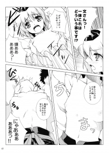 (C76) [waterwheel (Shirota Dai)] Nagusami no Tokitsukaze (Touhou Project) - page 9