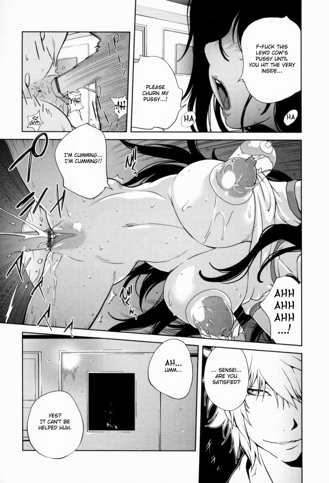 [Kotoyoshi Yumisuke] Kumikyoku Mitsunyuu - Mammosus Vacca Narratio [English] [Fated Circle] page 108 full