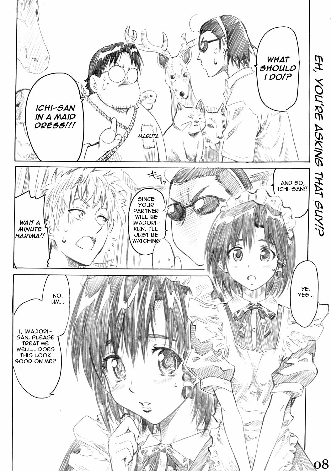 (C68) [MARUTA-DOJO (MARUTA)] School Rumble Harima no Manga Michi Vol.3 (School Rumble) [English] [rookie84] page 7 full