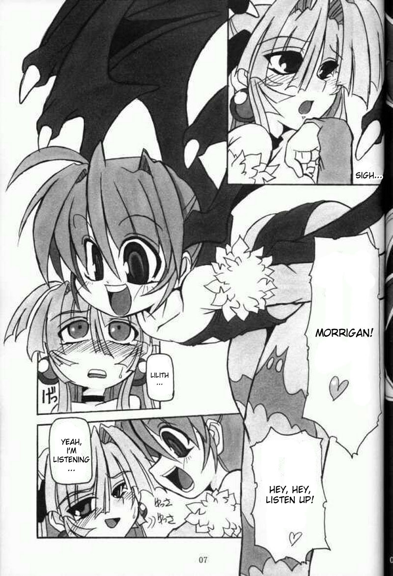 (C61) [NNZ DAN (Great Magami)] Moeyo!! Morrigan (Darkstalkers) [English] page 6 full