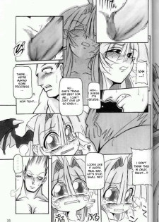 (C61) [NNZ DAN (Great Magami)] Moeyo!! Morrigan (Darkstalkers) [English] - page 34