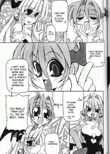 (C61) [NNZ DAN (Great Magami)] Moeyo!! Morrigan (Darkstalkers) [English] - page 8