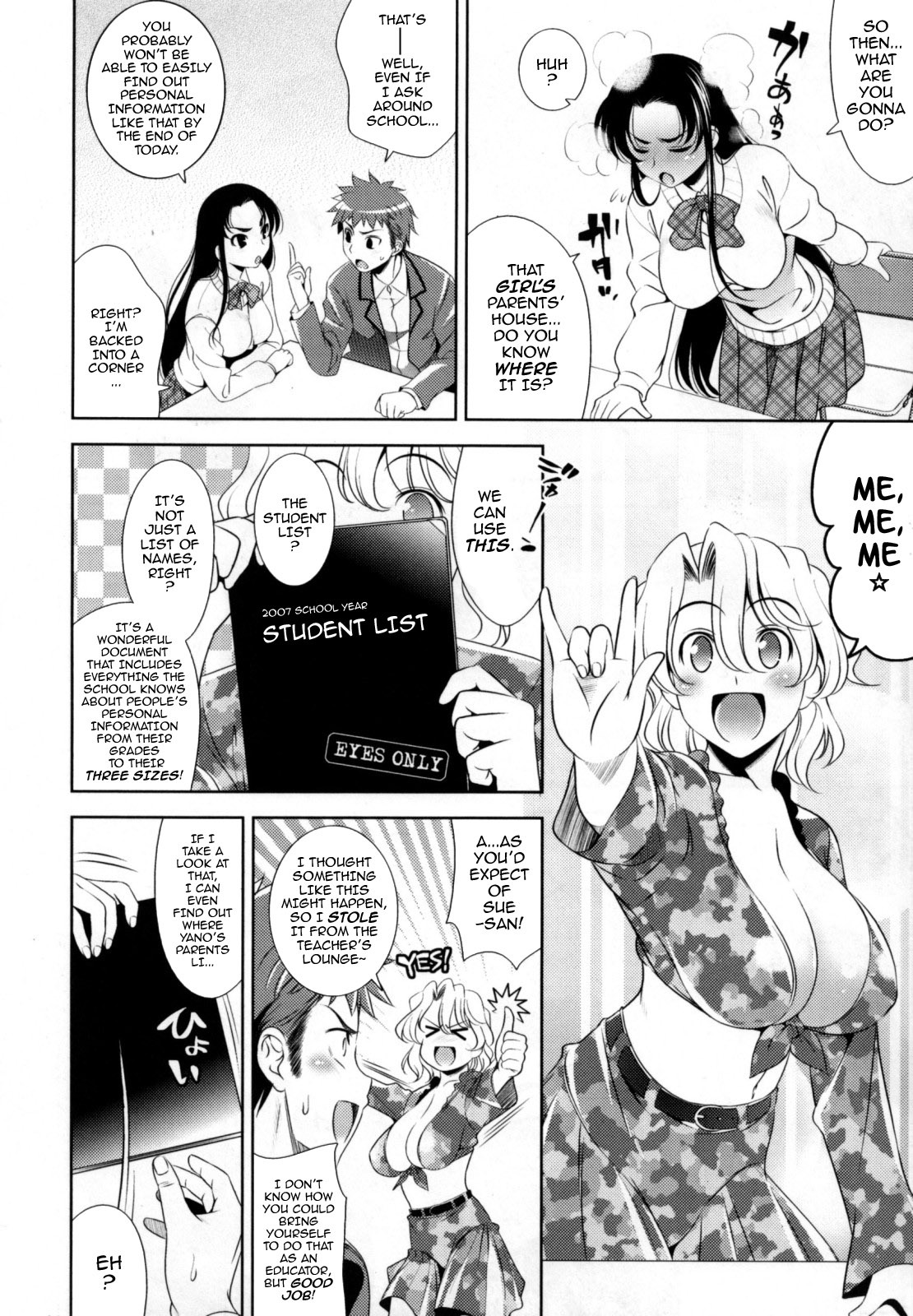 [Yasui Riosuke] Bust To Bust - Chichi wa Chichi ni - [English] [darknight] page 164 full
