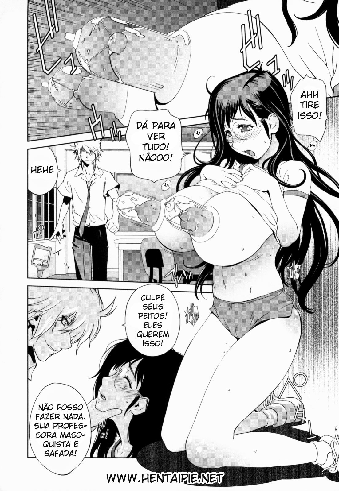 [Kotoyoshi Yumisuke] Kumikyoku Mitsunyuu - Mammosus Vacca Narratio [Portuguese-BR] [Hentaipie.net] page 103 full