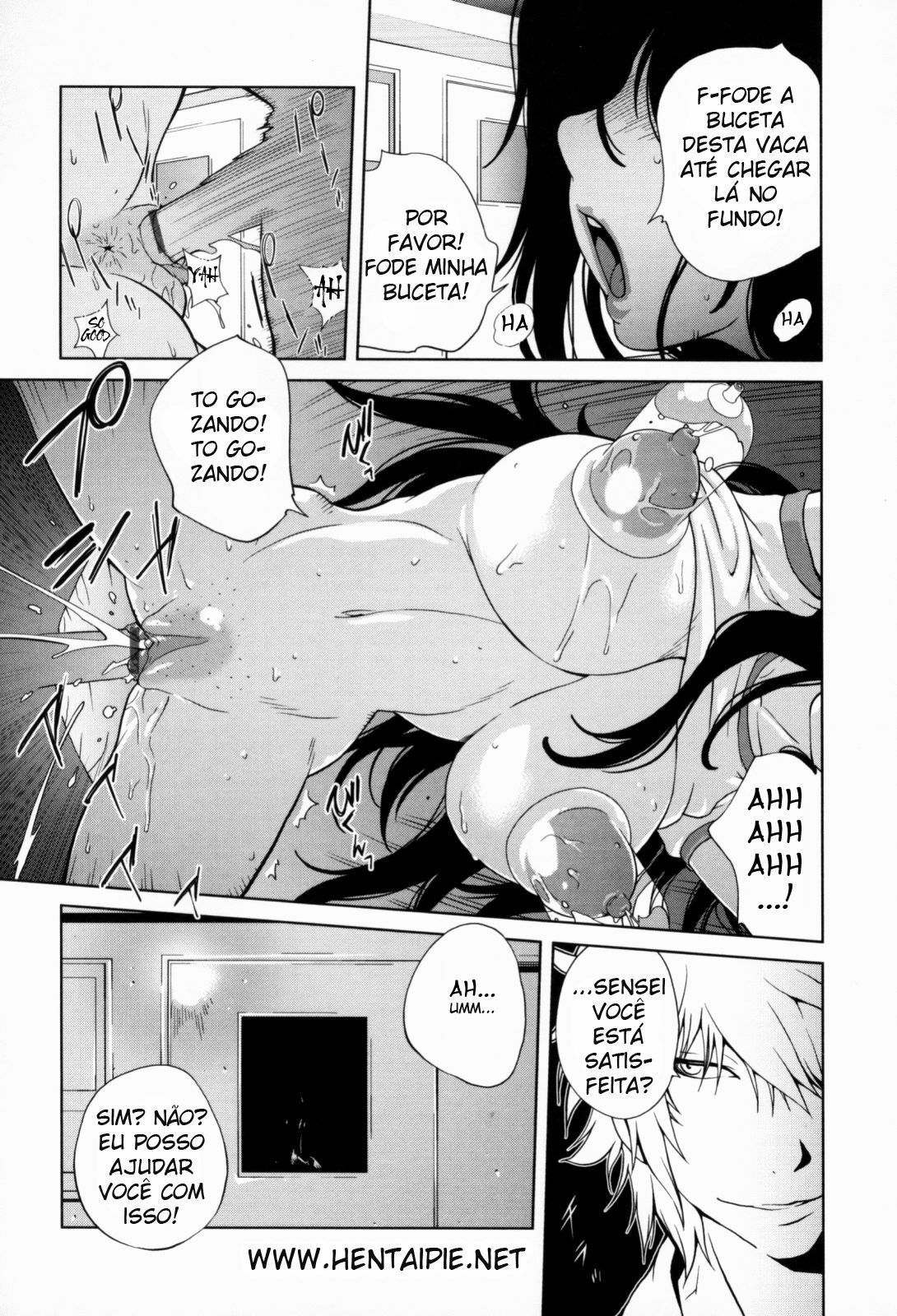 [Kotoyoshi Yumisuke] Kumikyoku Mitsunyuu - Mammosus Vacca Narratio [Portuguese-BR] [Hentaipie.net] page 108 full