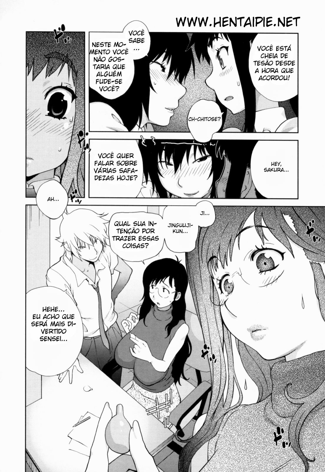[Kotoyoshi Yumisuke] Kumikyoku Mitsunyuu - Mammosus Vacca Narratio [Portuguese-BR] [Hentaipie.net] page 117 full