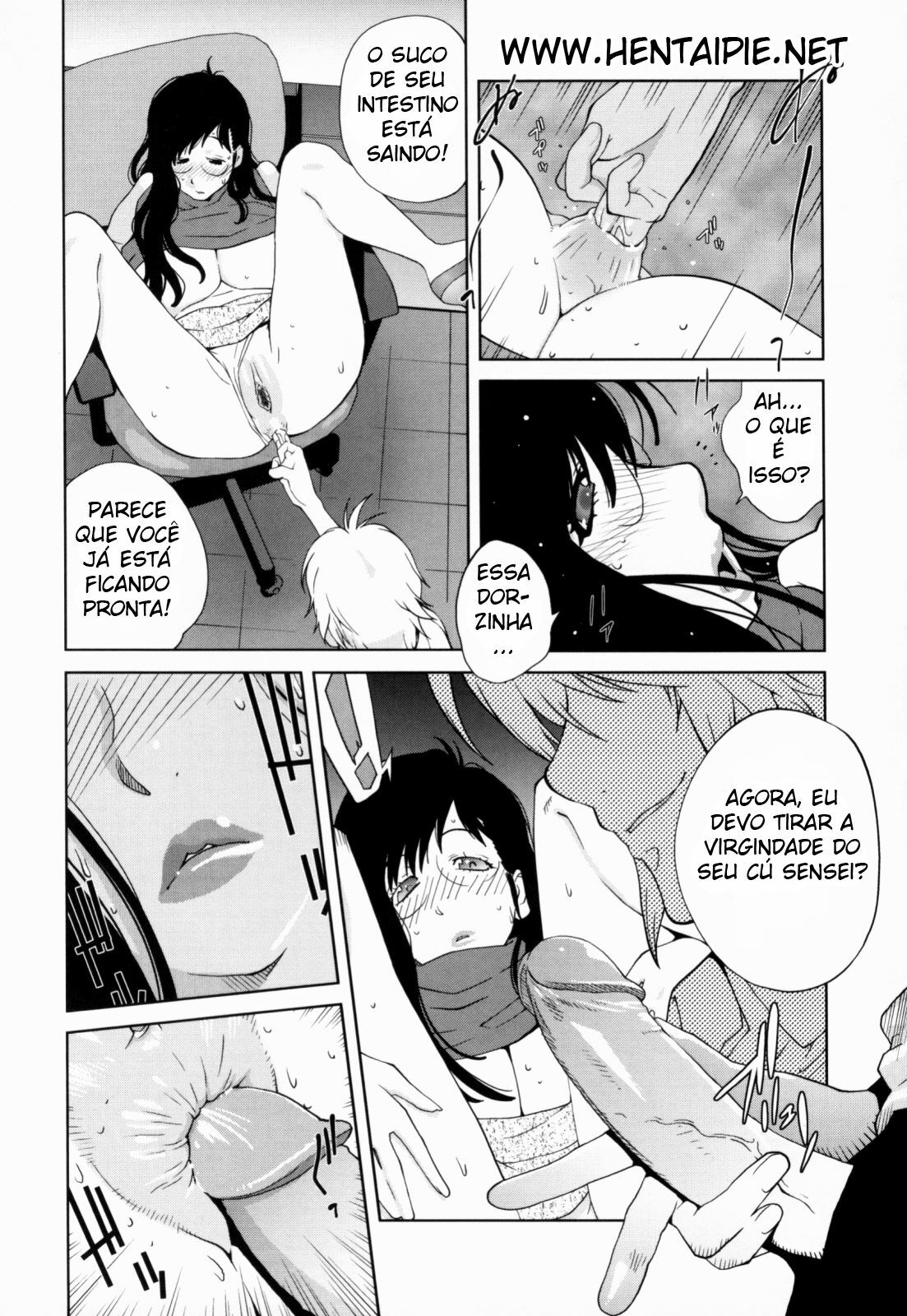 [Kotoyoshi Yumisuke] Kumikyoku Mitsunyuu - Mammosus Vacca Narratio [Portuguese-BR] [Hentaipie.net] page 125 full