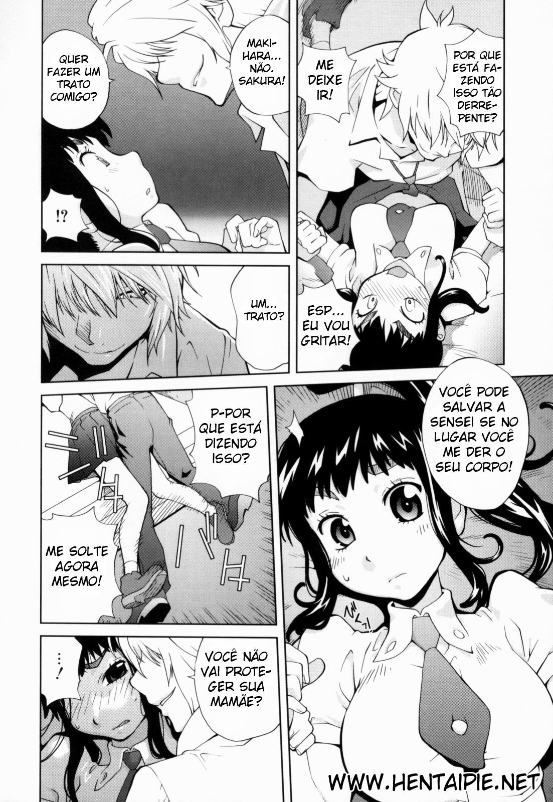 [Kotoyoshi Yumisuke] Kumikyoku Mitsunyuu - Mammosus Vacca Narratio [Portuguese-BR] [Hentaipie.net] page 143 full