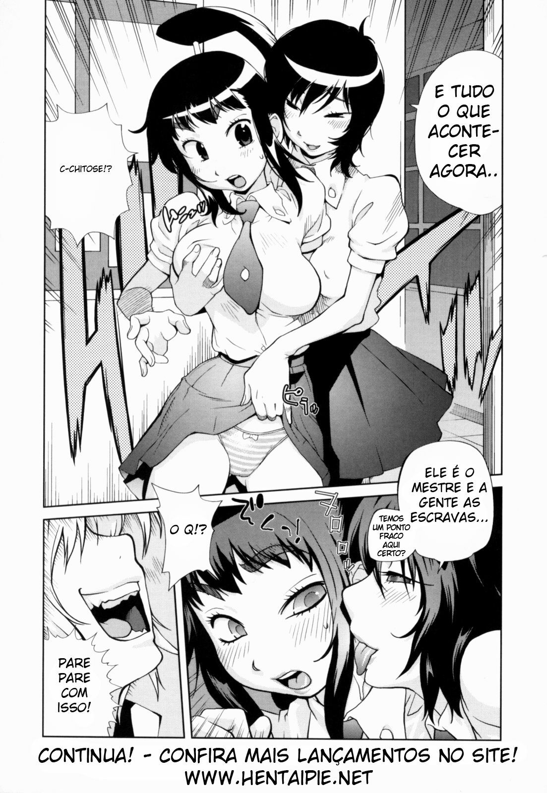 [Kotoyoshi Yumisuke] Kumikyoku Mitsunyuu - Mammosus Vacca Narratio [Portuguese-BR] [Hentaipie.net] page 171 full