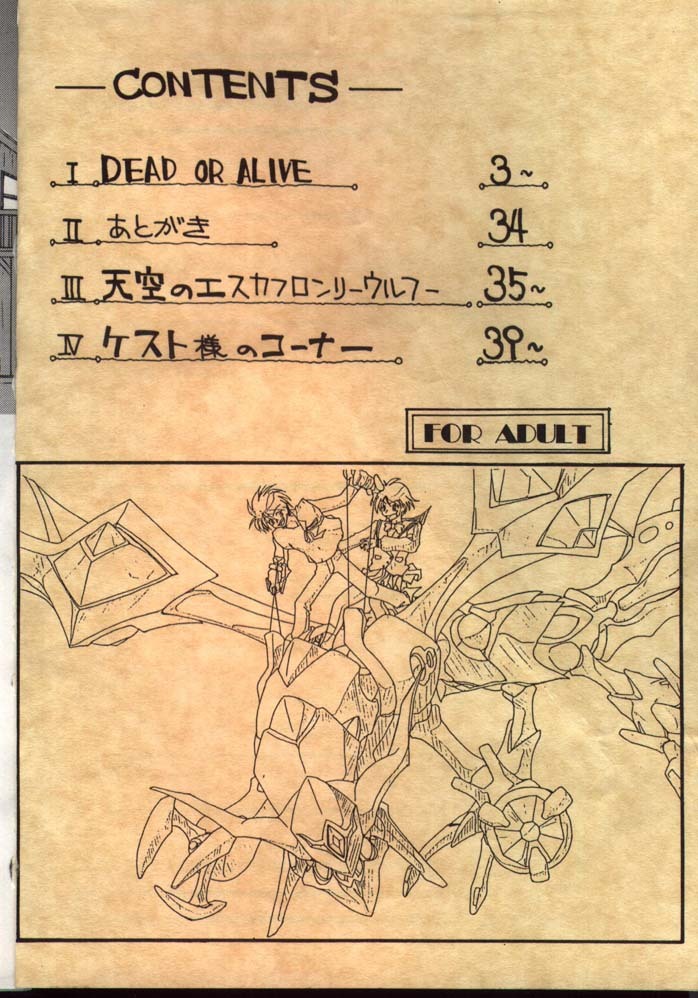 Dead or Alive (Tenkuu No Escaflowne) page 2 full