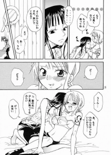 [Kurione-kan (YU-RI)] Nami-chan to Shirokujichuu (ONE PIECE) - page 29