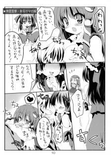 (C76) [Denpa Tai (Magical Sanoji, Hizuki Ryou)] Domination Magic (Touhou Project) - page 11