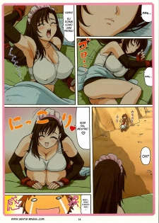 (C70) [Ohkura Bekkan (Ohkura Kazuya)] Tifa W cup (Final Fantasy VII) [Portuguese-BR] - page 13
