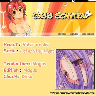 (C70) [Kaiki Nisshoku (Ayano Naoto)] R.O.D -Rider or Die- (Fate/hollow ataraxia) [French] [O-S] page 26 full
