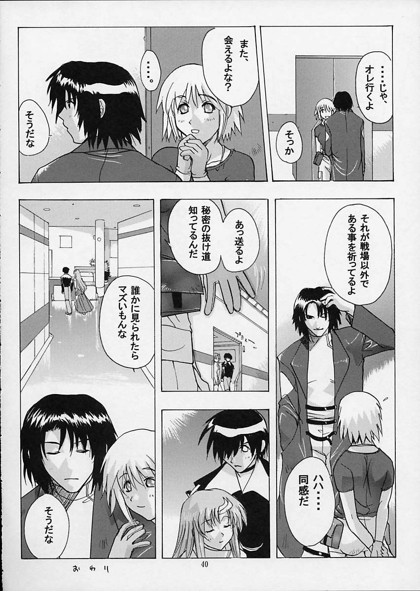 (C64) [Studio Wallaby (Kika = Zaru)] G-SEED Princes (Kidou Senshi Gundam SEED) page 39 full