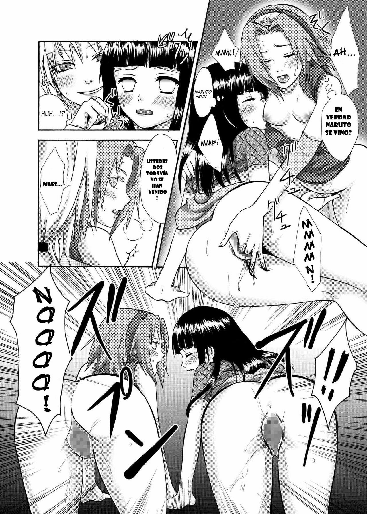 [Ningen Modoki (Random)] OIROKE Ninpouchou Dattebayo!! (Naruto) [Spanish] page 17 full