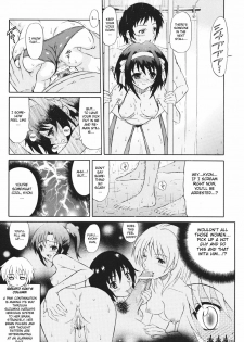 (C76) [GUST (Harukaze Soyogu)] Suzumiya Haruhi no Shakunetsu (The Melancholy of Haruhi Suzumiya) [English] {doujin-moe.us} - page 10