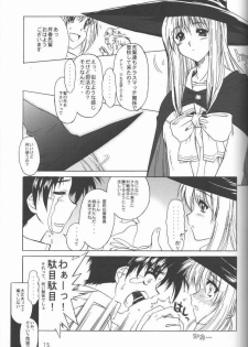 [Dennou Denpa Kenkyuusho (Harukaze Koucha)] Kansaiteki Iinchou Nishi Kara Kita Iinchou... (ToHeart) - page 14