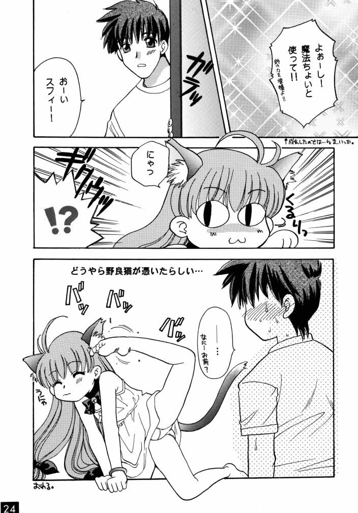 (C58) [M-10 (Kurokawa Mio)] Majikayo Antique (To Heart, Magical Antique) page 23 full