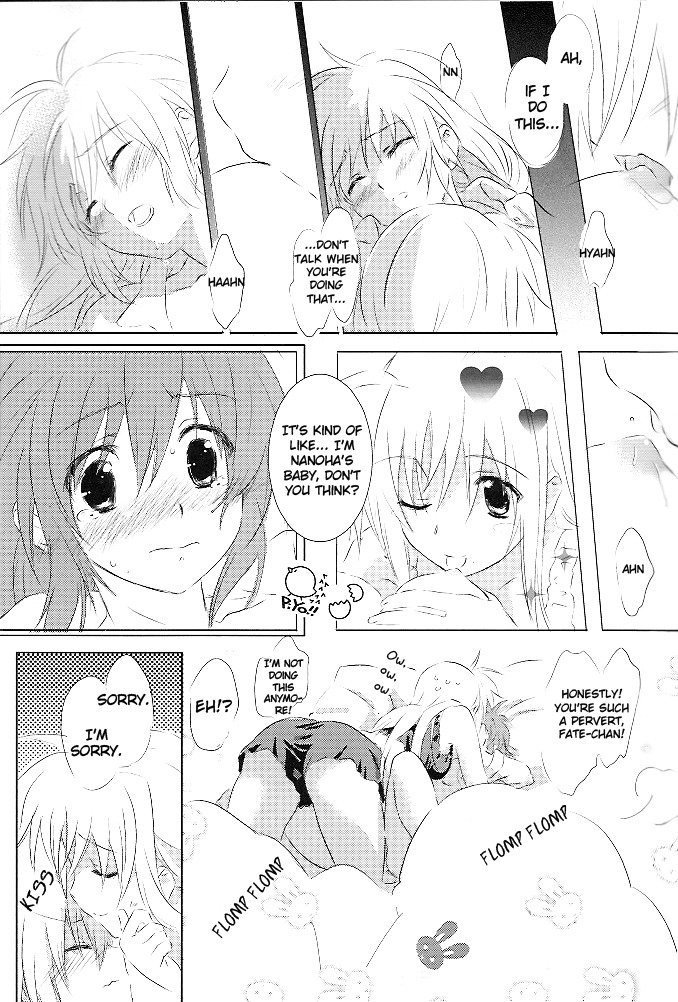 (Lyrical Magical 6) [Kurikoro. (Tokoharu)] Sweetest Love (Mahou Shoujo Lyrical Nanoha) [English] [NanoFate] page 12 full