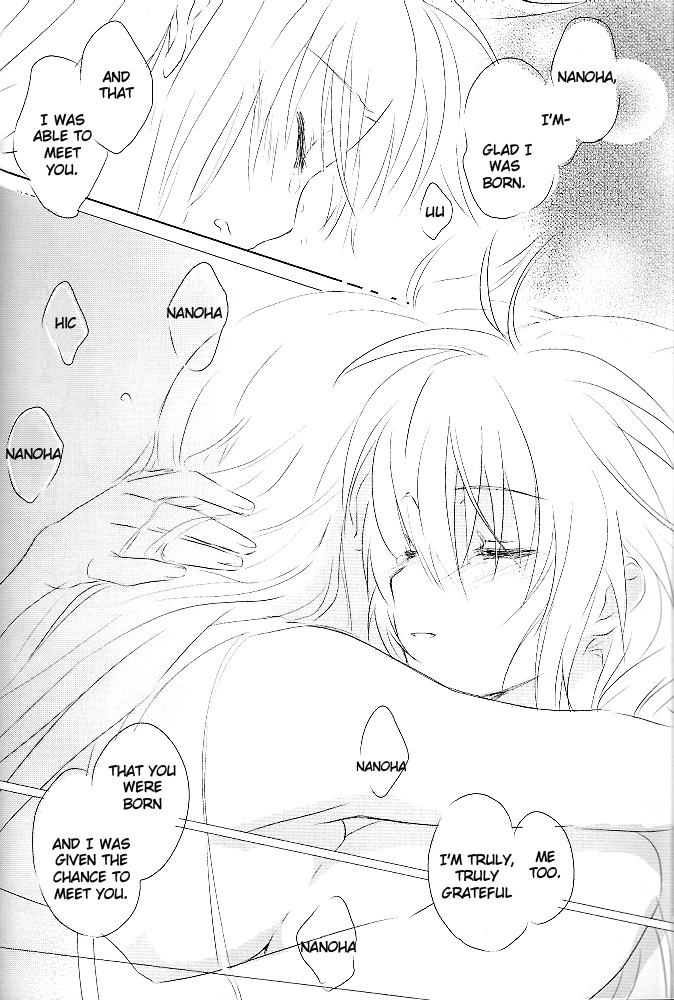 (Lyrical Magical 6) [Kurikoro. (Tokoharu)] Sweetest Love (Mahou Shoujo Lyrical Nanoha) [English] [NanoFate] page 21 full