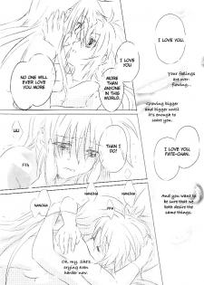 (Lyrical Magical 6) [Kurikoro. (Tokoharu)] Sweetest Love (Mahou Shoujo Lyrical Nanoha) [English] [NanoFate] - page 20