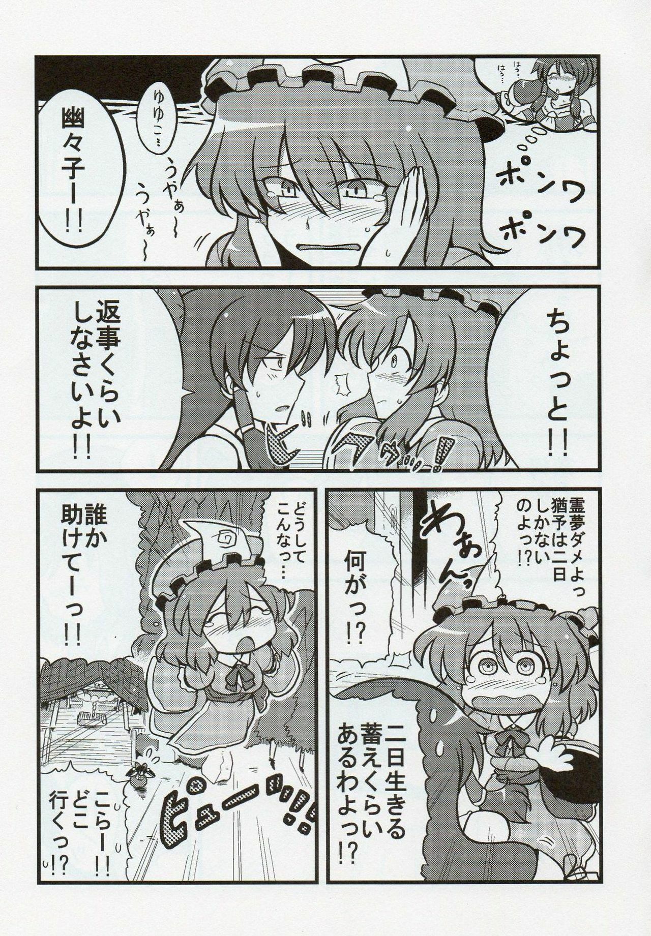 (C76) [Circle Nuruma-ya (Tsukiwani)] Yuyu-sama Yume Mousou (Touhou Project) page 22 full