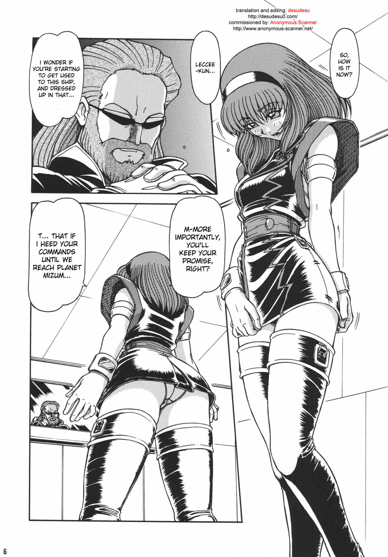 (C60) [ONE-SEVEN (Hagane Tetsu)] RED MUFFLER L (Heavy Metal L-Gaim) [English] page 6 full