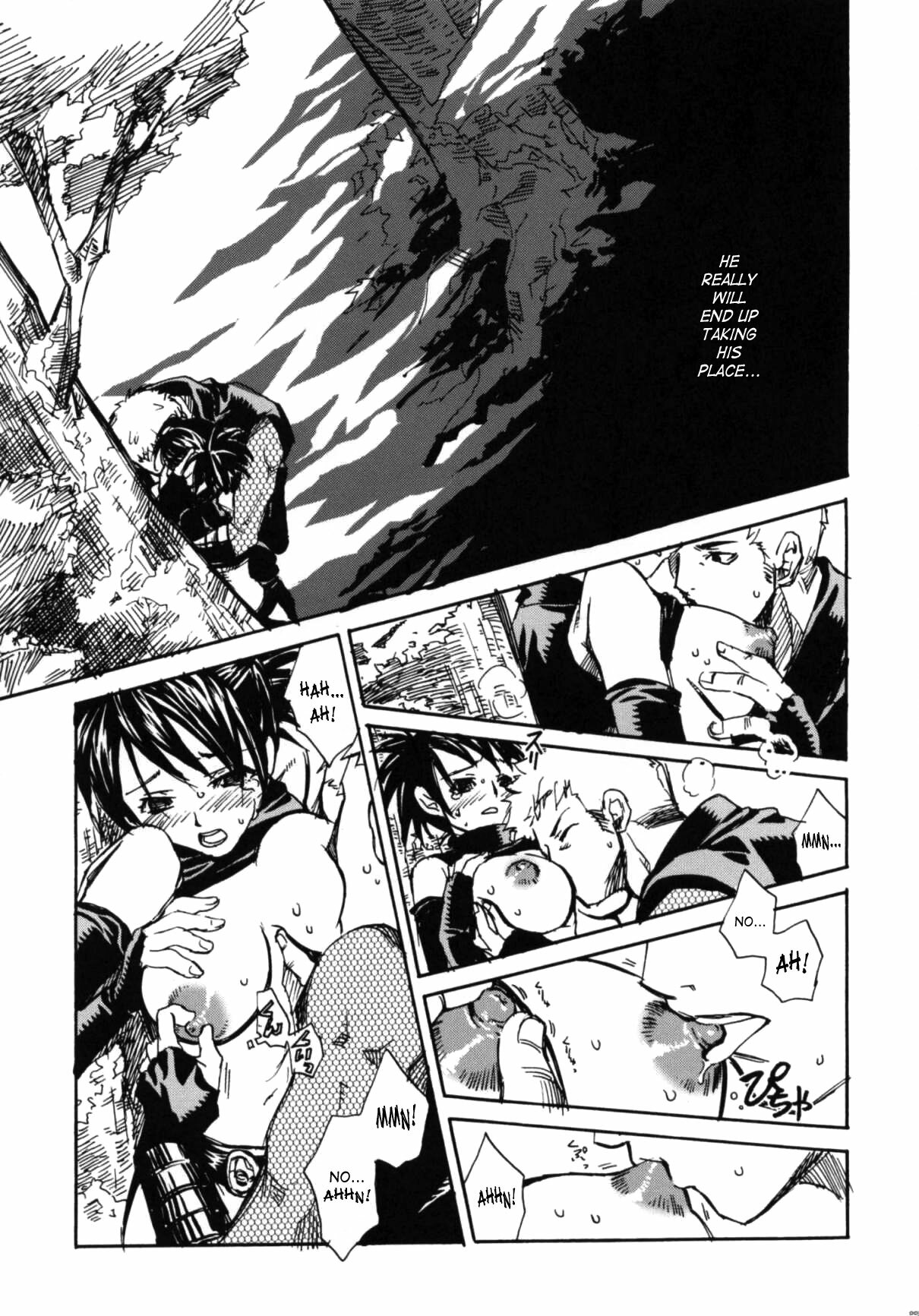 (C66) [Suika Dokei (Suika Koron)] Tsuki ga Michitara | When The Moon is Full (Tenchu) [English] page 35 full