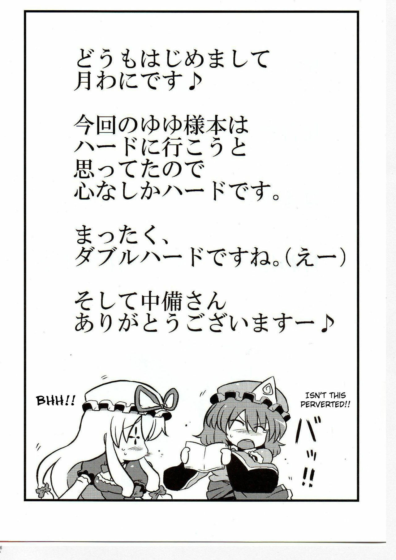 (C76) [Circle Nuruma-ya (Tsukiwani)] Yuyu-sama Yume Mousou (Touhou Project) [English] [CGRascal] page 36 full