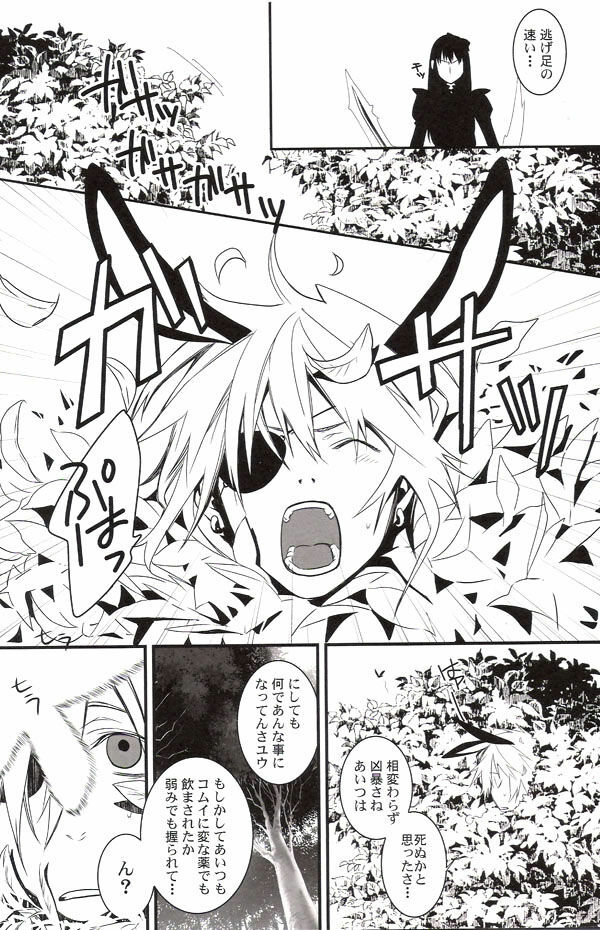 (C71) [E-PLUS (Mikoto Aogiri)] R.I.U ~Rabbit in underland~ (D.Gray-man) page 19 full
