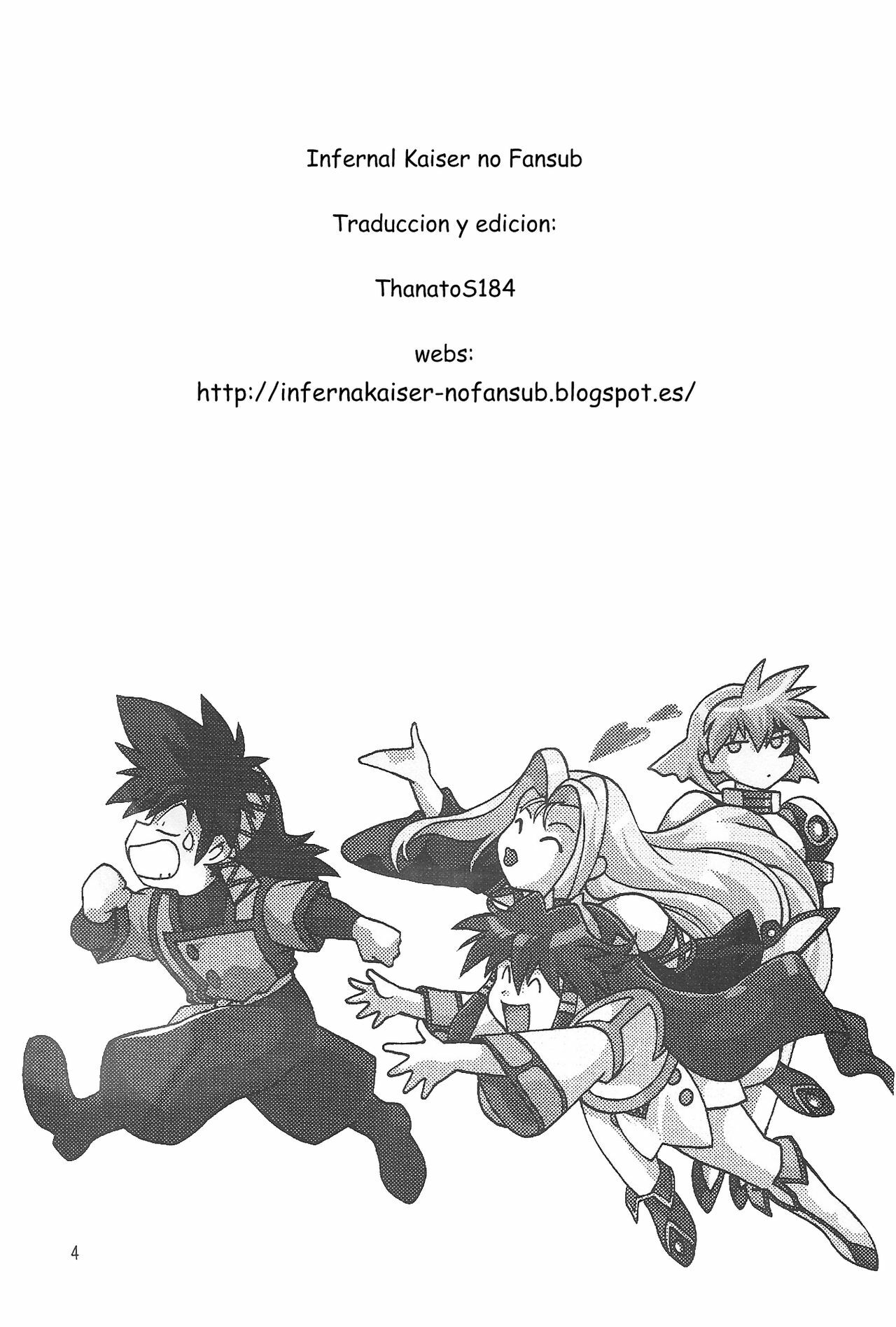(C66) [Studio Katsudon (Manabe Jouji)] VANDREAD ALL CHARACTERS BOOK (Vandread) [Spanish] [Infernal Kaiser no Fansub] page 3 full