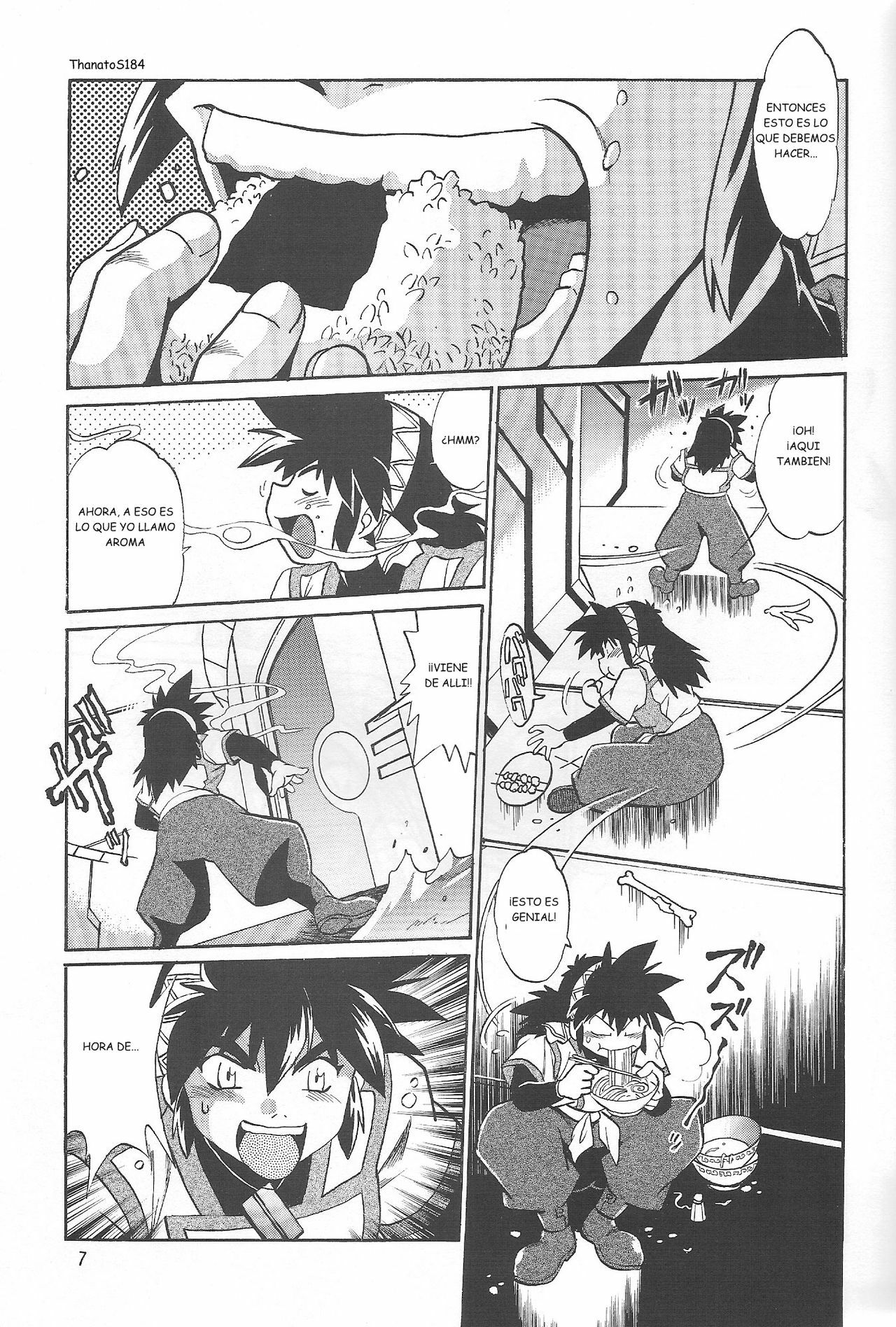 (C66) [Studio Katsudon (Manabe Jouji)] VANDREAD ALL CHARACTERS BOOK (Vandread) [Spanish] [Infernal Kaiser no Fansub] page 6 full