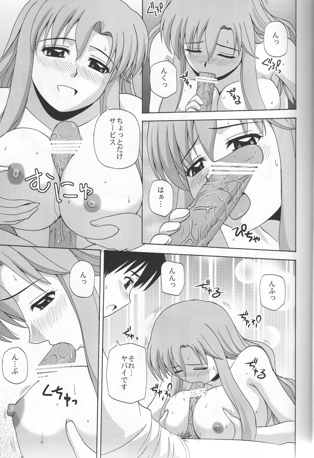 (C76) [G-SCAN CORP. (Satou Chagashi)] Le beau maitre 6 (Zero no Tsukaima) page 20 full