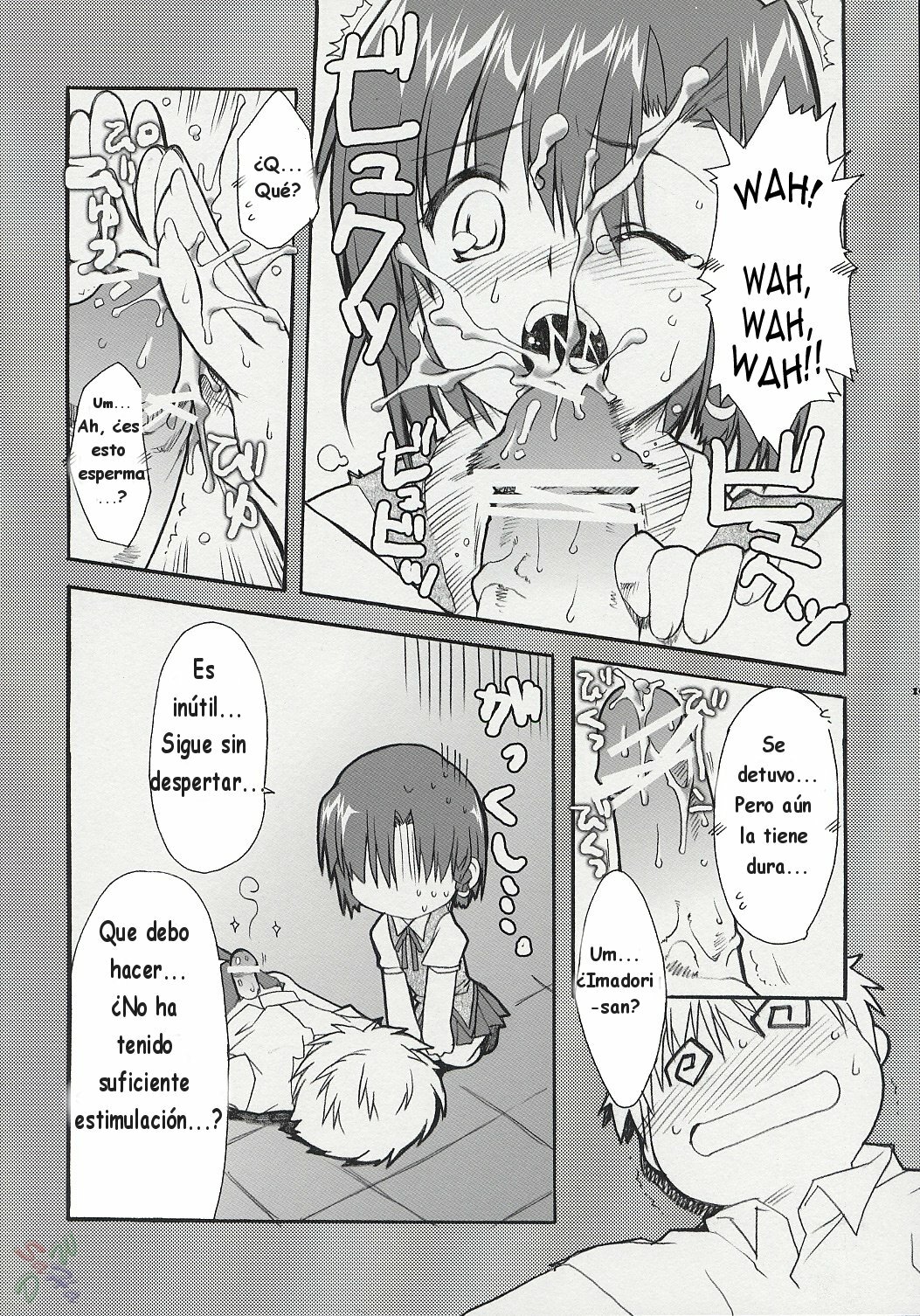 (C67) [Alpha to Yukaina Nakamatachi (ALPHa)] Hatenkou Shoujo Dojibiron PINK (School Rumble) [Spanish] page 14 full
